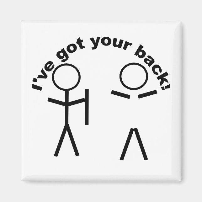 Aimant gotyourback (Devant)