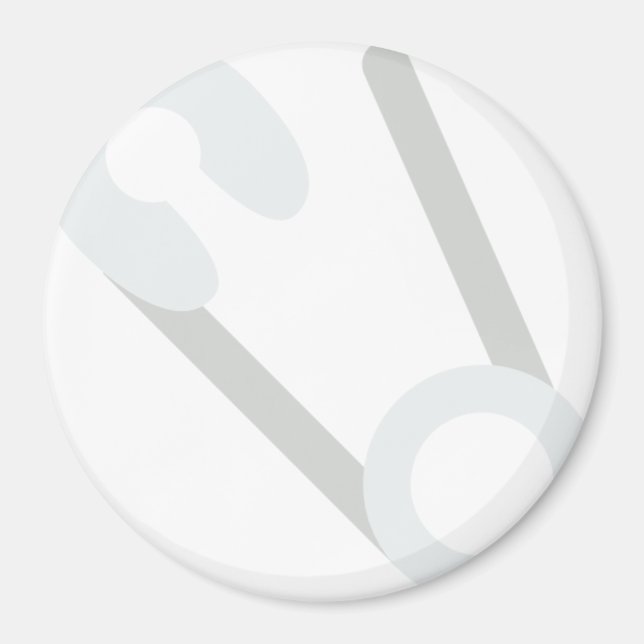 Aimant goupille de sécurité ouverte (Devant)