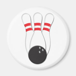 Aimant Goupilles et boule de bowling