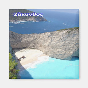 Aimant GR - Grèce - Zante - Plage Navagio