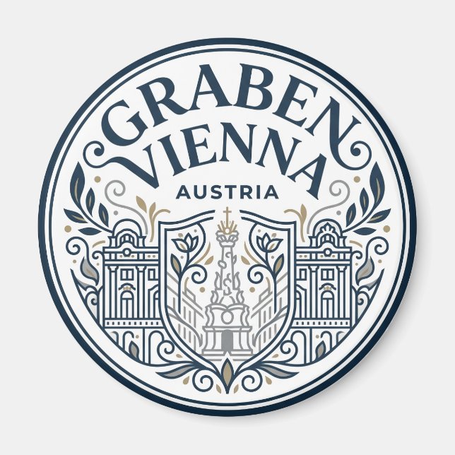 Aimant Graben, Vienne Autriche (Devant)