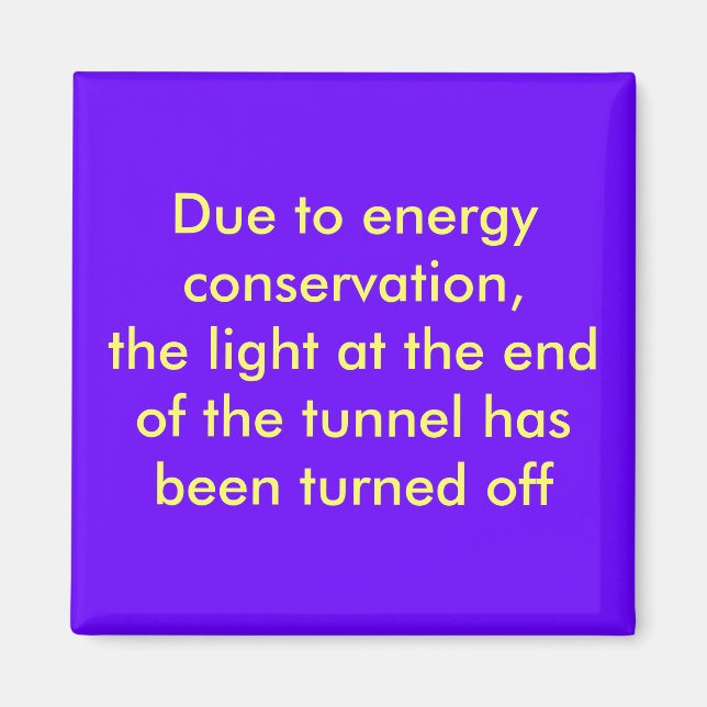 Aimant Grâce à la conservation de l'énergie, la lumière à (Devant)