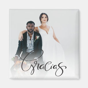 Aimant Gracias Photo Merci Favoriser