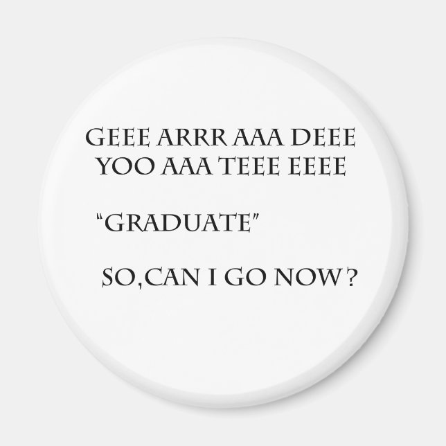 Aimant Grad 2011 (Devant)