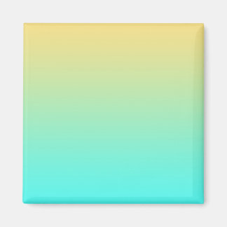 Aimant Gradient de Pastel Turquoise