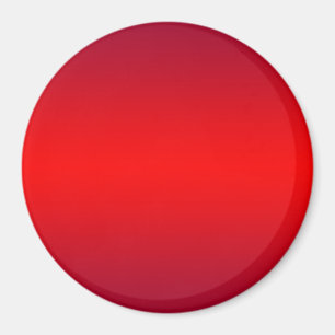 Aimant Gradient rouge nucléaire - blanc de modèle de