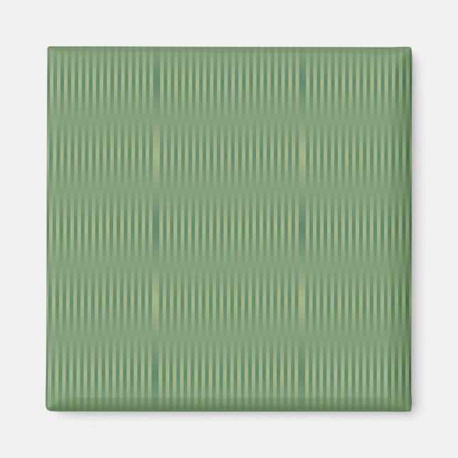Aimant Gradient vert Vintage simple en osage (Devant)