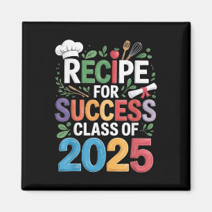 Aimant Graduation Cuisine principale Lover Recette succès