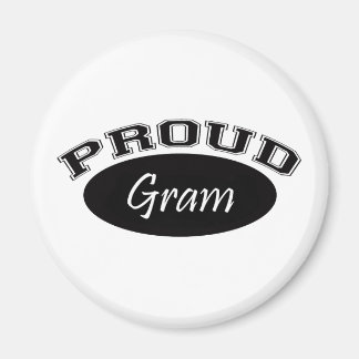 Aimant Gram Fière (Noir)