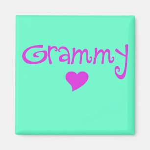 Aimant Grammy avec le coeur