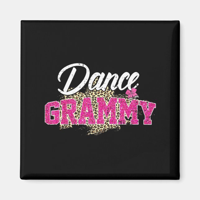Aimant Grammy danse léopard drôle danse Grammy mère (Devant)