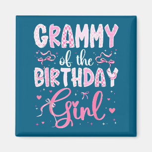 Aimant Grammy de la fille d'anniversaire correspondant Nk