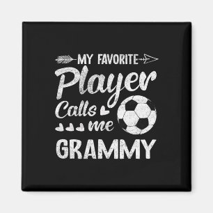 Aimant Grammy Soccer Mon Joueur Favori M'appelle Grammy