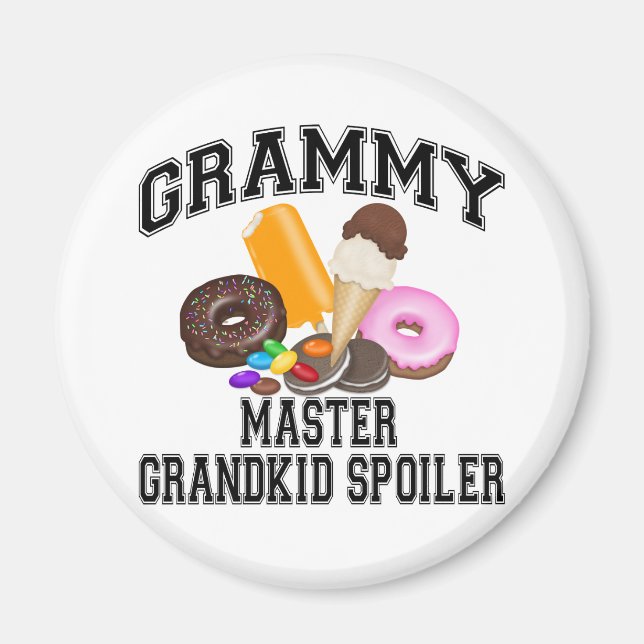 Aimant Grammy Spoiler Petit-Enfant (Devant)