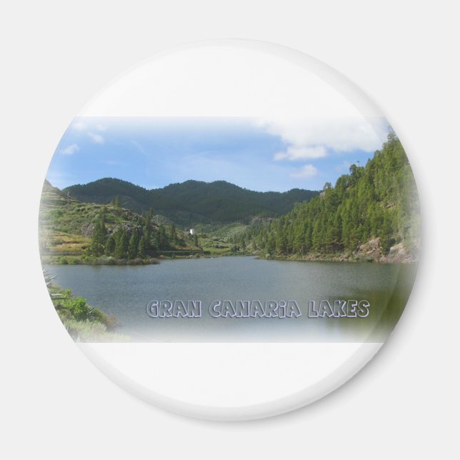 Aimant Gran Canaria, lacs 007 (Devant)