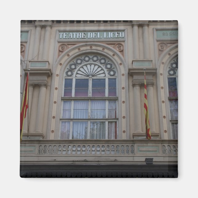 Aimant Gran Teatre del Liceu, Barcelone (Devant)