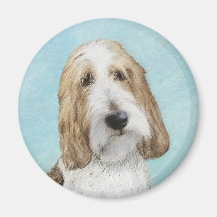 Aimant Grand Basset Griffon Vendeen - Art Chien original