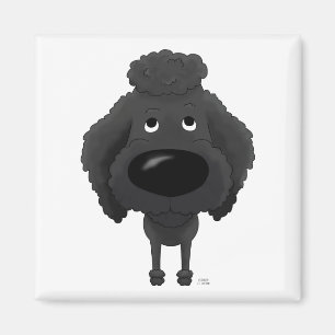 Aimant Grand caniche de nez