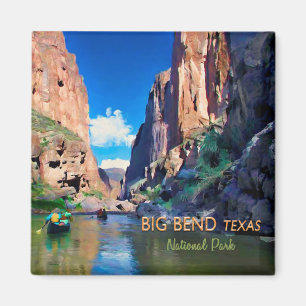 Aimant Grand canyon de Mariscal de parc national du Texas