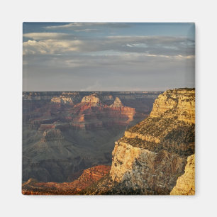 Aimant Grand Canyon depuis la rive sud au coucher du sole