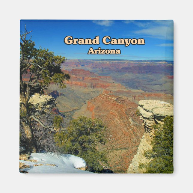 Aimant Grand Canyon Flagstaff Arizona (Devant)