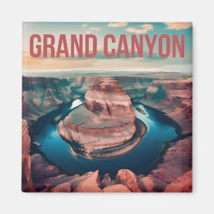 Aimant Grand Canyon USA vintage