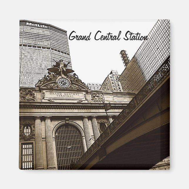 Aimant Grand Central Station, New York (Devant)