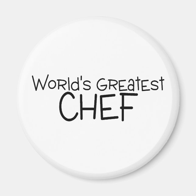Aimant Grand Chef du monde (Devant)