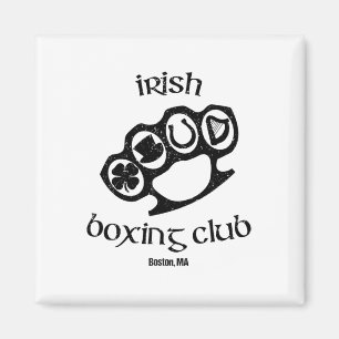 Aimant Grand Club de Boxe Irlandais Boston Fighting Pub S