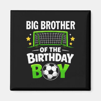Aimant Grand Frère Du Garçon D'anniversaire Foot Ll Famil