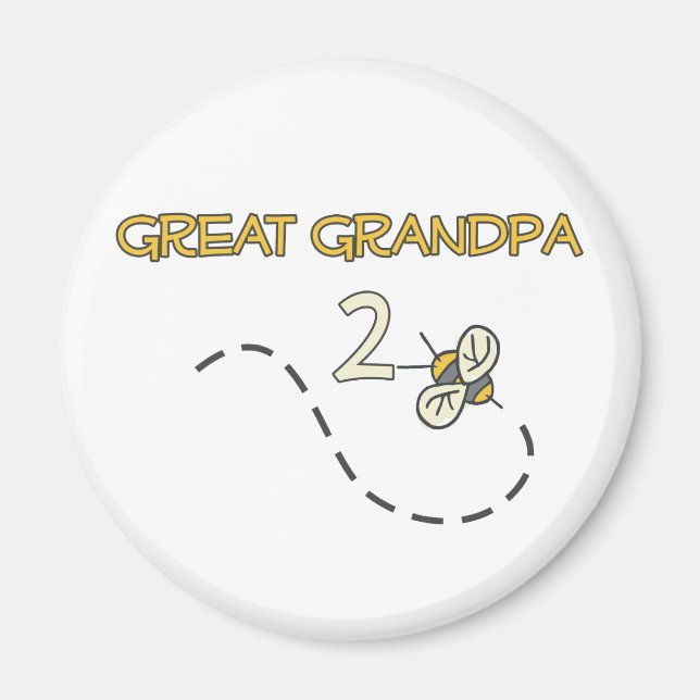 Aimant Grand grand-père 2 Bee (Devant)