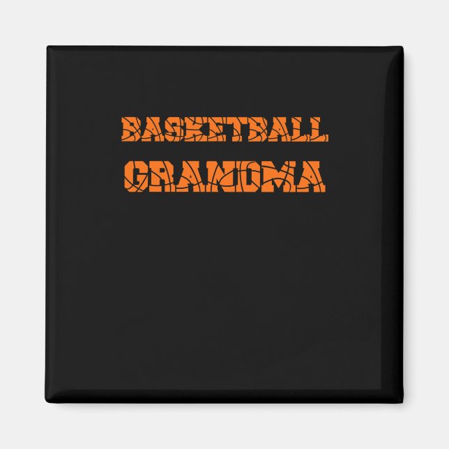 Aimant Grand-mère de basket-ball 1 (Devant)