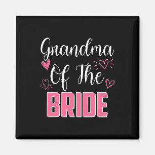 Aimant Grand-Mère De La Femme De Mariage De Famille Marié