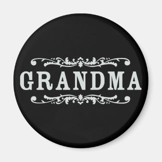 Aimant Grand-mère décorative