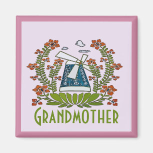 Aimant Grand-mère, Pennsylvania Dutch, Windmill