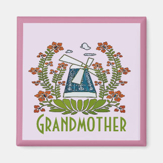 Aimant Grand-mère, Pennsylvania Dutch, Windmill