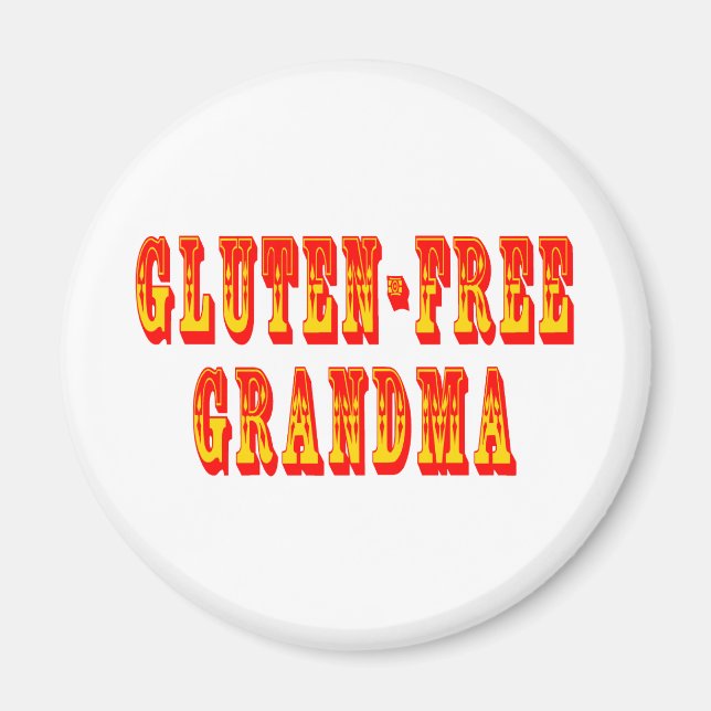 Aimant Grand-mère sans gluten (Devant)