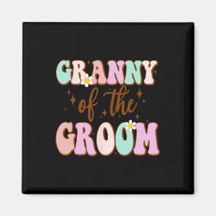 Aimant Grand-Mère super Du Wedding shower Groom De Gro