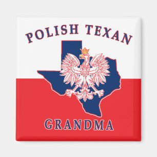 Aimant Grand-mère texane polonaise