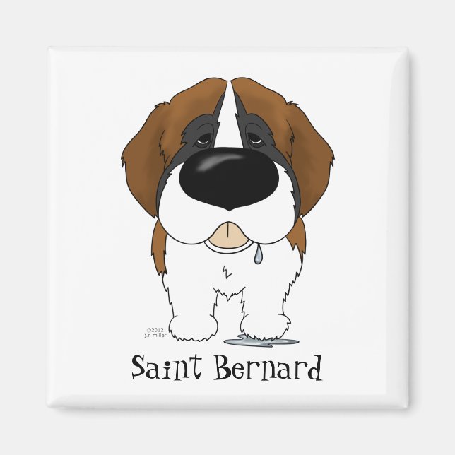 Aimant Grand nez Saint Bernard (Devant)