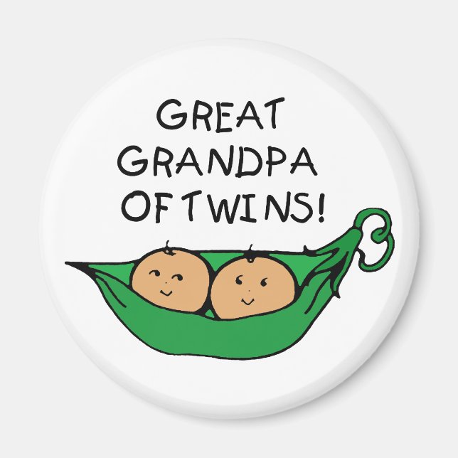 Aimant Grand-père de Twins Pod (Devant)