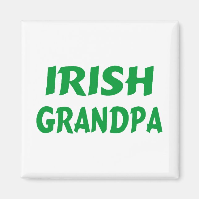 Aimant Grand-père irlandais (Devant)