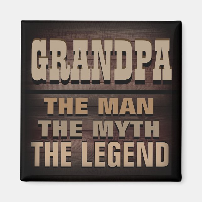 Aimant Grand-père, l'homme, le mythe, la légende (Devant)