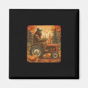 Aimant Grand Pied Sasquatch Action de grâce Automne Agric