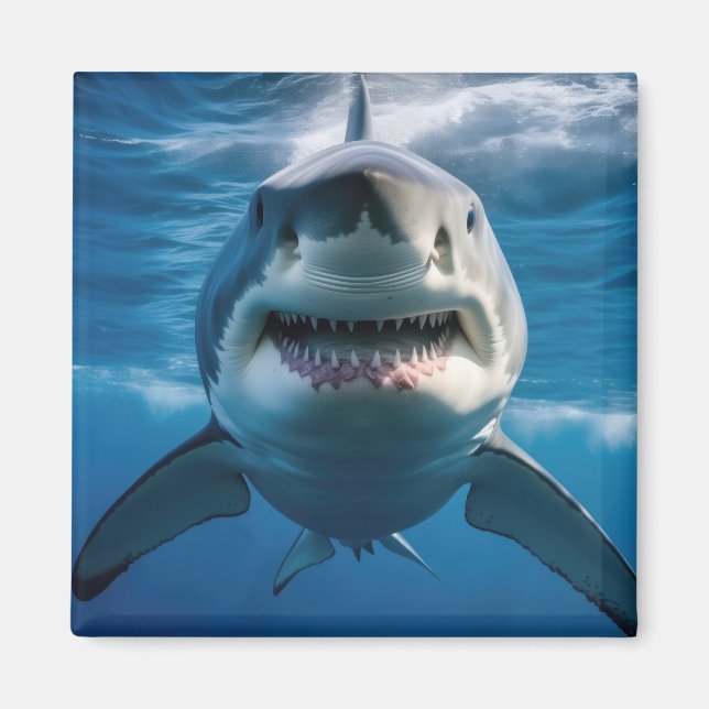 Aimant Grand requin blanc (Devant)