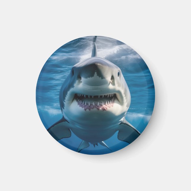 Aimant Grand requin blanc (Devant)