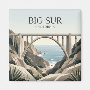 Aimant Grand Sur Californie Pont de Bixby
