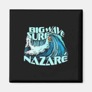 Aimant Grand surfeur de vagues 100 pieds de vague surf Na