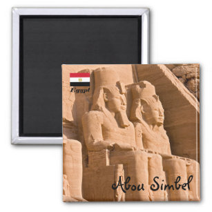 Aimant Grand Temple d'Abou Simbel - Ramses II - Egypte