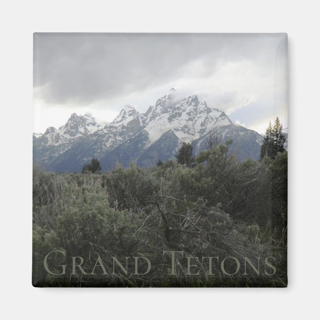 Aimant Grand Teton National Park Travel (Devant)